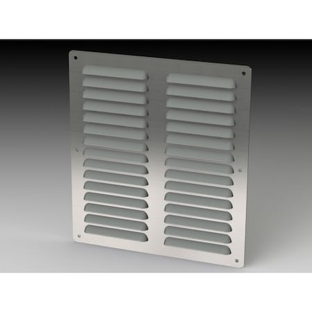Saginaw Control & Engineering Louver Stand Kit, 10.56 in. H x 9-1/2 in. W x 0.43 in. L, 304 Stainless Steel SCE-AVK88SS